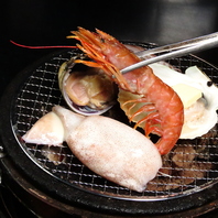 【海鮮浜焼きも大人気】焼肉×海鮮浜焼きを愉しめます