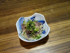 砂肝ポン酢和え