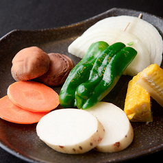 季節の焼き野菜盛り3種/6種