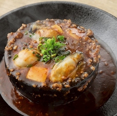石焼きカキ入りマーボー豆富