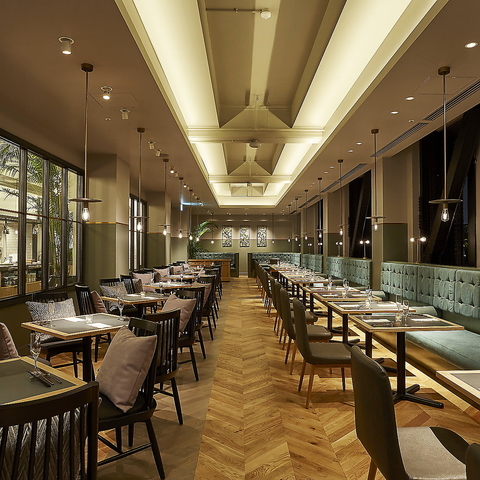 レストラン 旬野菜が中心のビュッフェ料理を堪能「常磐城ガーデンレストラン