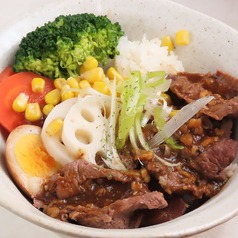 牛バラ煮込みご飯