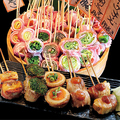 料理メニュー写真&nbsp;豚巻き串【5本】全部盛り