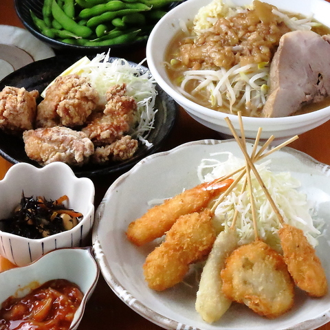 数量限定お得な定食からラーメン、居酒屋メニューまで！