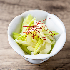 セロリの浅漬け