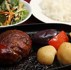 とちぎ和牛とヤシオポークの贅沢ハンバーグ