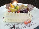 バースデーならこんなかわいいケーキも承ります★