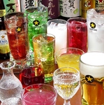 サク飲みでもがっつりでも♪ドリンクメニューは日本酒や焼酎、カクテルと豊富に取り揃えております◎