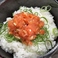 韓国風明太ご飯　【Spicy Fish Egg Rice】