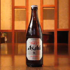 ビンビール(アサヒスーパードライ)
