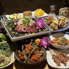 鶏酒場 大阪 梅田 アイボリーのコース写真