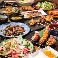 【記念日に最適◎おもてなし】鶏刺し・海鮮刺身・一品料理・創作焼き鳥各種・〆もので特別な日に♪