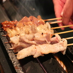 職人技で丁寧に串打ち！定番串から豚バラ・ささみまで、豊富な逸品を心ゆくまで気軽に堪能できます。