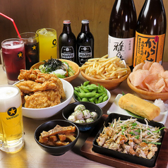 定番おつまみからこだわりのひと皿まで多彩な品揃えも◎