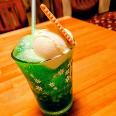 クリームソーダ(各種フロート)