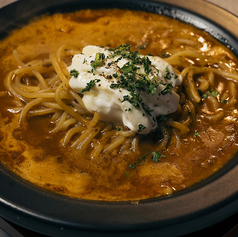 生モッツァレラのせデミグラスミートラグー生スパゲティ