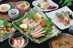 高松 骨付鳥 居酒屋 ぴかでり屋のコース写真