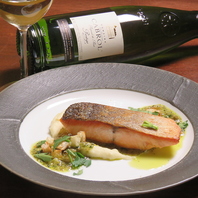 料理とワインのペアリングをぜひ！