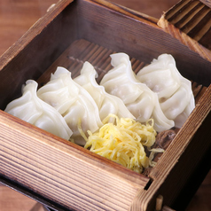 餃子のせいろ蒸し