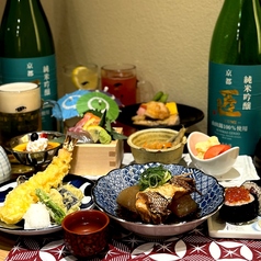 寿司と天ぷらとわたくし 京都四条烏丸店のコース写真