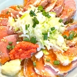 刺し三種は必ず食べて頂きたい一品