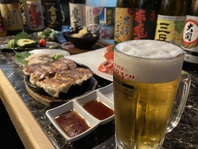 焼酎や日本酒などお酒の種類も豊富にご準備！