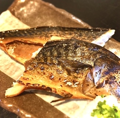 トロ鯖の文化干し 炙り焼き