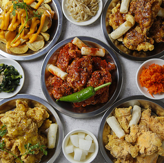 韓国フライドチキン