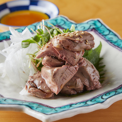 低温鶏レバーごま塩