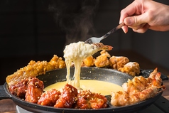 エビロールサムギョプサルとチョアチキン 2人前