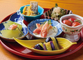 料理メニュー写真&nbsp;【おすすめ】日本酒のお供に　本日のおばん菜六品盛り