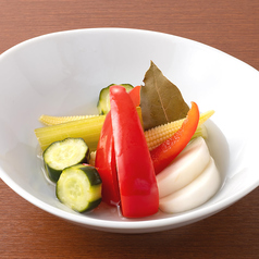季節のピクルス盛り合わせ