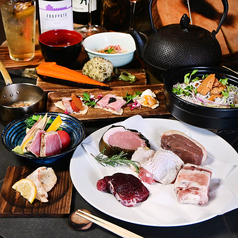 Dコース 食事7700円+厳選酒4400円