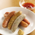 料理メニュー写真&nbsp;ソーセージ盛り合わせ