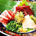 料理メニュー写真 【熊本】鮮馬赤身刺し(Horse sashimi)