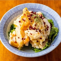 半熟味玉ポテサラ