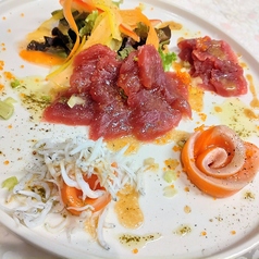 鮮魚のカルパッチョ