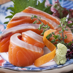 伊達サーモンのお造り