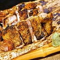 料理メニュー写真 若鶏の竹皮焼き