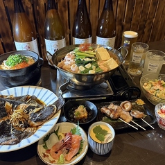 海鮮炭火焼き居酒屋八福のコース写真