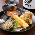 料理メニュー写真 天ぷら盛り合わせ　5種