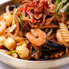 海鮮チャプチェ