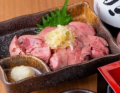 鶏の白レバー刺し