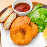 ふんわりジューシーな点心セット。素材の旨味がしっかり味わえる一皿です。