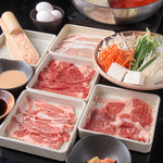 食べ放題のお肉は、和牛・牛・豚・ラム・鶏全9種類をご用意しております！