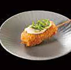 サーモンレアフライ串