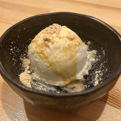 バニラアイス【黒蜜きなこ】