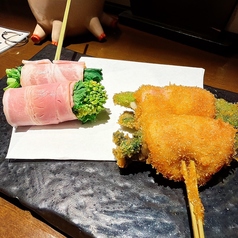 菜の花ベーコン