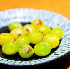 銀杏の炭火塩煎り