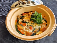 【料理例】【朝食ご当地メニュー】加賀車麩の卵とじ